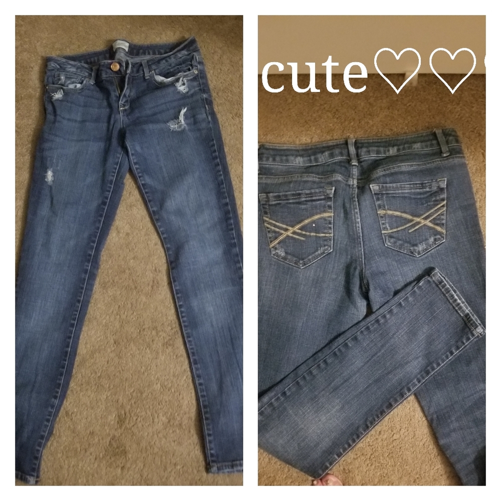 Euc ladies Aeropostle  distressed jeans